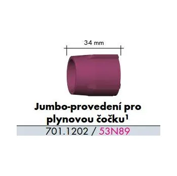 Svářečka Hubice keramická SR9/20 || SR17/18/26 č.4 -JUMBO