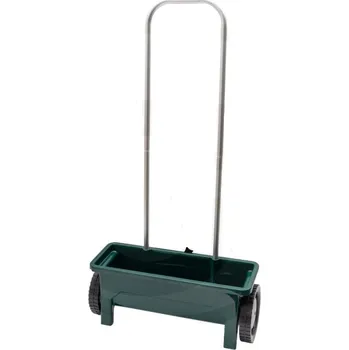 Rozmetadlo Ruční rozmetadlo, rozmetací posypový vozík umělých hnojiv 12 l šířka 450 mm