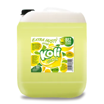 Sirup Koli sirup EXTRA hustý 10lt citron limonáda, která vás vždy osvěží.