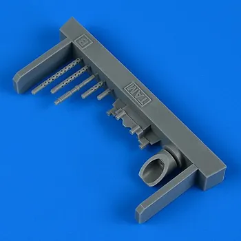 Plastikový model Quickboost 1/48 P-38F/G Lightning gun barrels - type B (Tamiya)