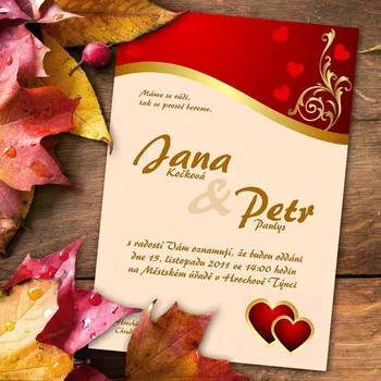 Pozvánka Svatební oznámení č. 234