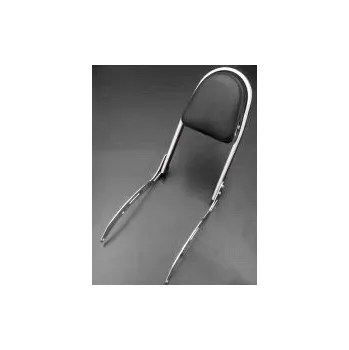 Opěrka FLAT TUBE, chrom - YAMAHA XV535 Virago (1999), (sada) Chrom