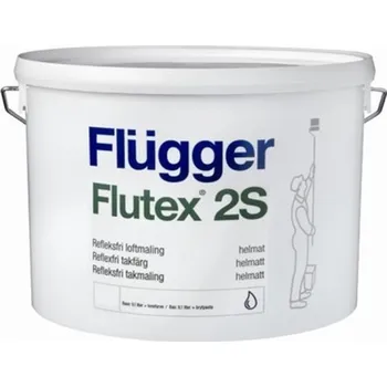 barva na zeď Flügger FLUTEX 2S, bílý 3L