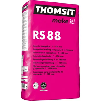 Průmyslové lepidlo Thomsit renovační vyrovnávací stěrka RS 88 25 kg