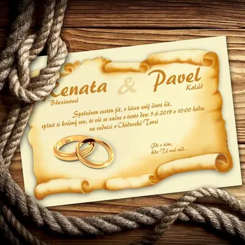 Pozvánka Svatební oznámení č. 161