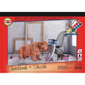 Výtvarný papír Koh-i-noor Koh-i-noor, školní skicák, 180g/m2 Formát: A4 - 20 listů