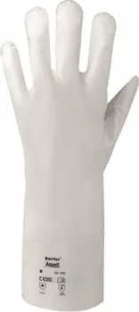 Pracovní rukavice Ansell Barrier 02-100 PVC bílé