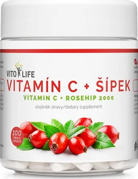 Vito Life Vitamín C + Šípek 100 cps.