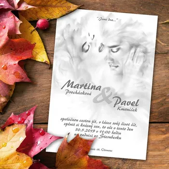 Pozvánka Svatební oznámení č. 008