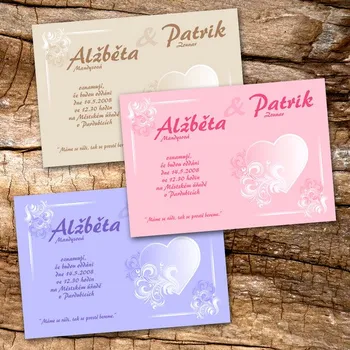 Pozvánka Svatební oznámení č. 151