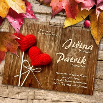 Pozvánka Svatební oznámení č. 441