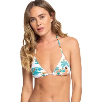 Dámské oblečení Plavky Roxy PT Beach Classics Tiki Tri bright white honolulu XS