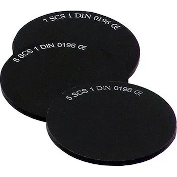 Svářečská kukla Sklo tmavé svářečské @50mm -č.8