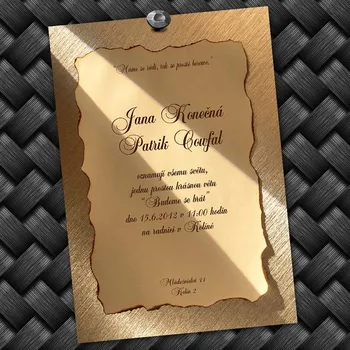 Pozvánka Svatební oznámení č. 306