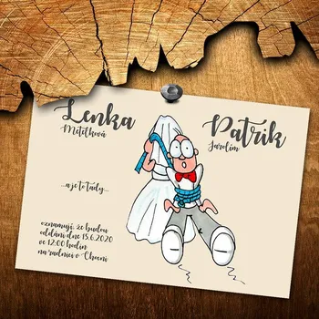 Pozvánka Svatební oznámení č. 439