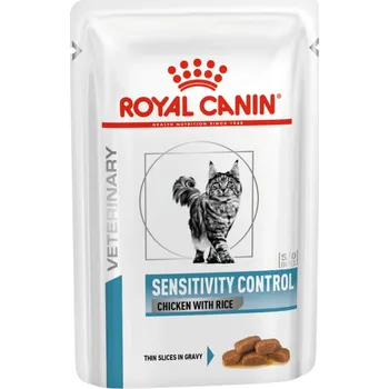 Krmivo pro kočku Royal Canin VHN Feline SENSITIVITY CONTROL kapsička kuřecí 12x 85 g