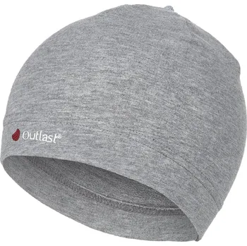 Kojenecká čepice Little Angel Čepice smyk natahovací Outlast ® - šedý melír Velikost: 1 | 36-38 cm