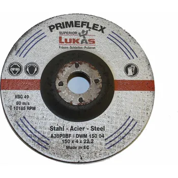 Brusný kotouč Kotouč brusný | | @150x4,0 mm - nerez