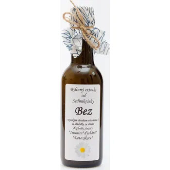 Speciální výživa Sedmikráska bylinný extrak Bez 250ml imunita, dýchání, detoxikace doplněk stravy
