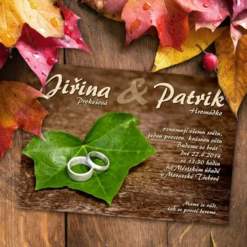 Pozvánka Svatební oznámení č. 404