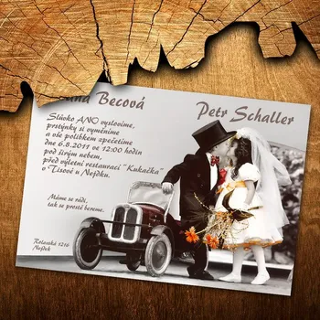 Pozvánka Svatební oznámení č. 071