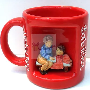 Žertovný předmět Originální hrníček babička a dítě - Nejlepší babička (CZ) VÝPRODEJ – původně 239,- Kč - POSLEDNÍ KUSY