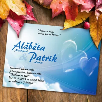 Pozvánka Svatební oznámení č. 168