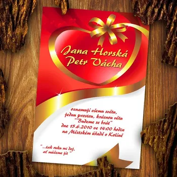 Pozvánka Svatební oznámení č. 216