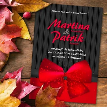 Pozvánka Svatební oznámení č. 363