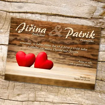 Pozvánka Svatební oznámení č. 444