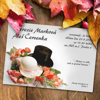 Pozvánka Svatební oznámení č. 051
