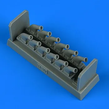 Plastikový model Quickboost 1/32 P-51D Mustang exhaust