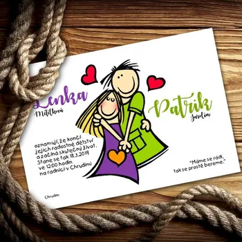 Pozvánka Svatební oznámení č. 246