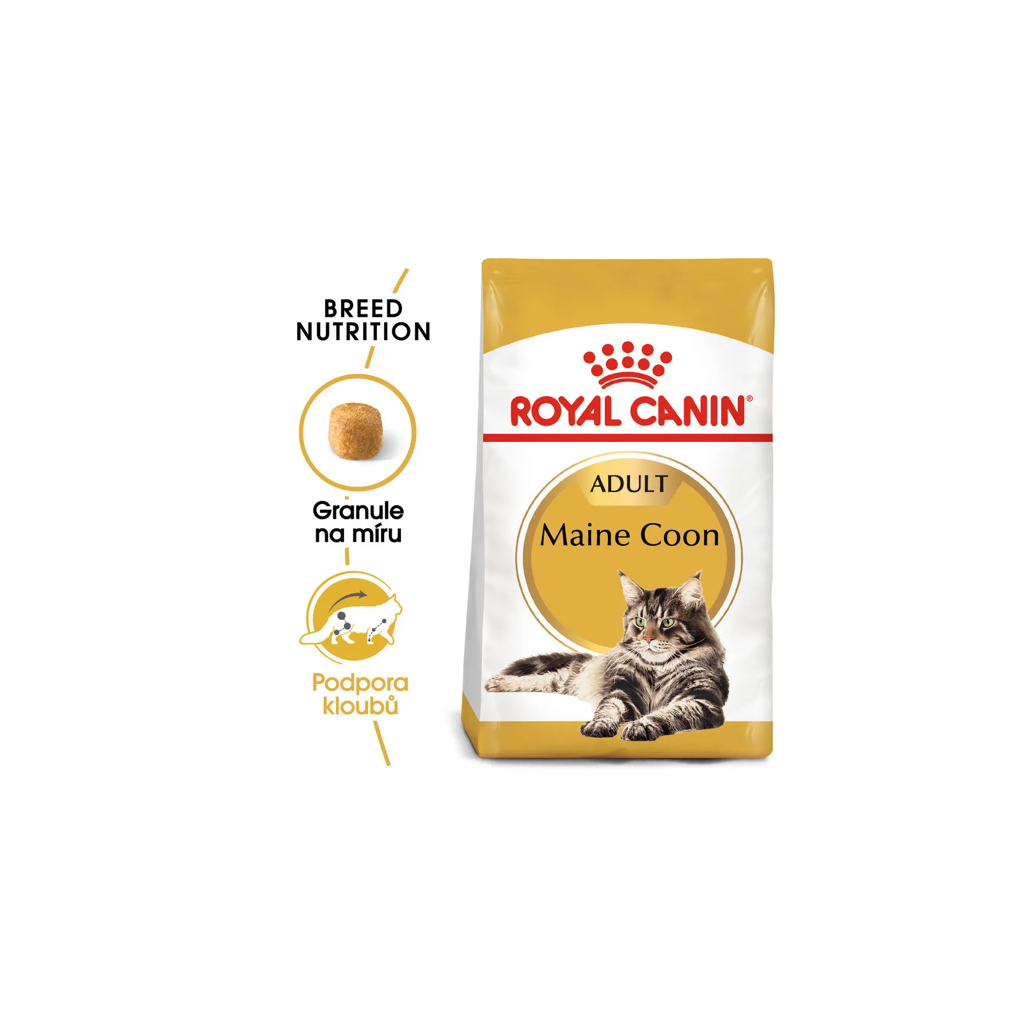 Fotografie 2 - Krmivo pro kočku Royal Canin Maine Coon Adult granule 10 kg