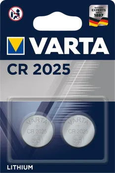 Článková baterie Varta CR2025 2 ks