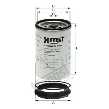 Palivový filtr Palivový filtr VOLVO 21380488