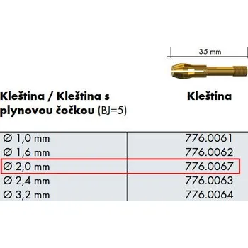 Svářečka Držák elektrody SR150/260W @2,0