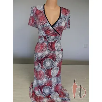 Dámské šaty Úpletové šaty SIMONKA, Barva Růžová, Velikost XL 44, Materiál 98% Polyester 2% Lycra