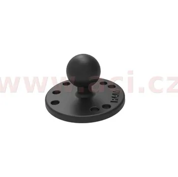 kruhový adaptér, kovový, AMPS vzor děr, čep 1", RAM Mounts