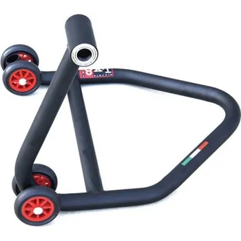 Motodoplněk Stojan na jednoramennou kyvnou vidlici LV8 pro scooter černý matný E630DS UNI