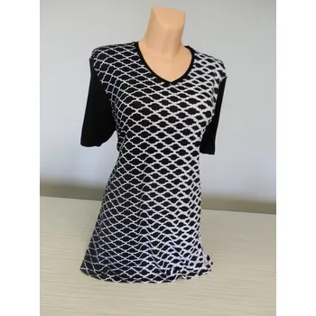 Halenka NOŽA, Barva Černobílá, Velikost XL48, Materiál 98% Polyester 2% Lycra