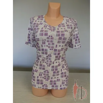 Top MOKI M,L,XL,XXL,XXXL, Barva Fialová, Velikost XXL52, Materiál 96% Viskoza 4% Lycra