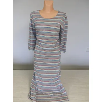 Dámské šaty Šaty IRYS na doma, Barva Jako na obrázku 1, Velikost XXL 48, Materiál 98% Bavlna 2% Lycra