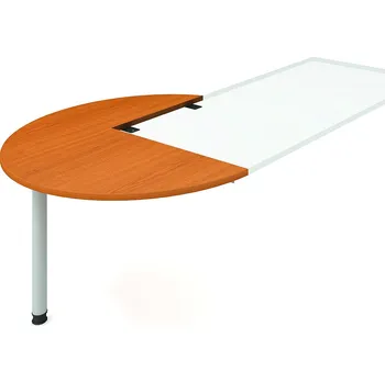 Hobis Přídavný stůl GP 22 L Barva desky stolu: bílá, Barva kovu: černá