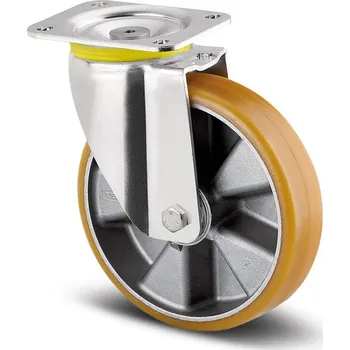 Pojezdové kolečko Tente Vysokozátěžové kolečko s polyuretanovým běhounem 200 mm, otočné