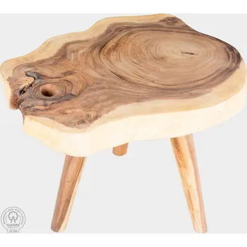 Konferenční stolek FaKOPA Odkládací stolek o tropického dřeva Lucy