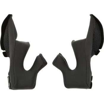 Helma na motorku lícnice interiéru pro přilby ARCHER, AIROH - Itálie (černý) 2XS