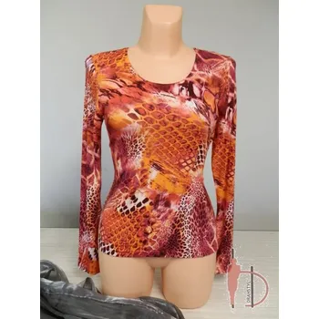 Dámská tunika Halenka SMEČA, Barva Červená, Velikost XL 44, Materiál 96% Viskoza 4% Lycra