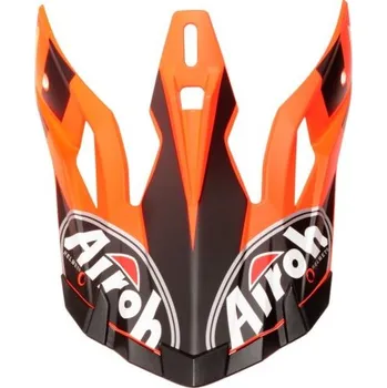 Helma na motorku náhradní kšilt pro přilby AVIATOR 2.3 Bigger, AIROH - Itálie (oranžová)