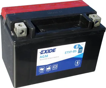 Motobaterie Exide ETX9-BS